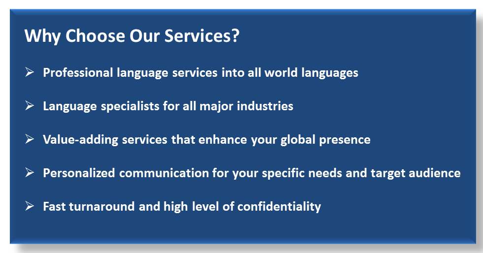 Why Choose Our Services